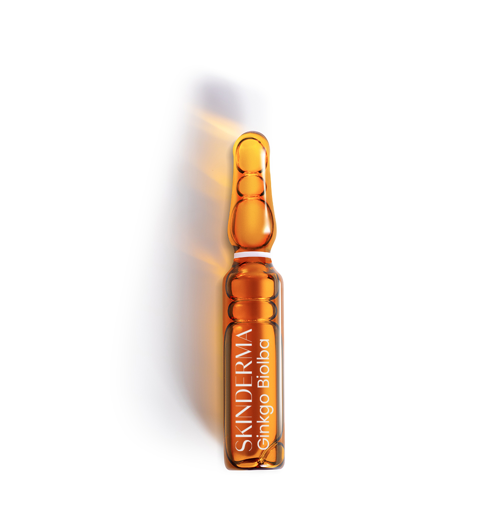 Ginkgo Biloba Skinderma-ampule